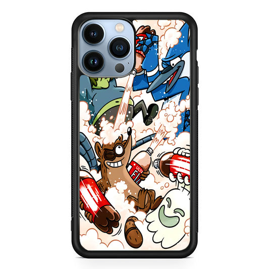 Regular Show Soda Shooter iPhone 13 Pro Max Case