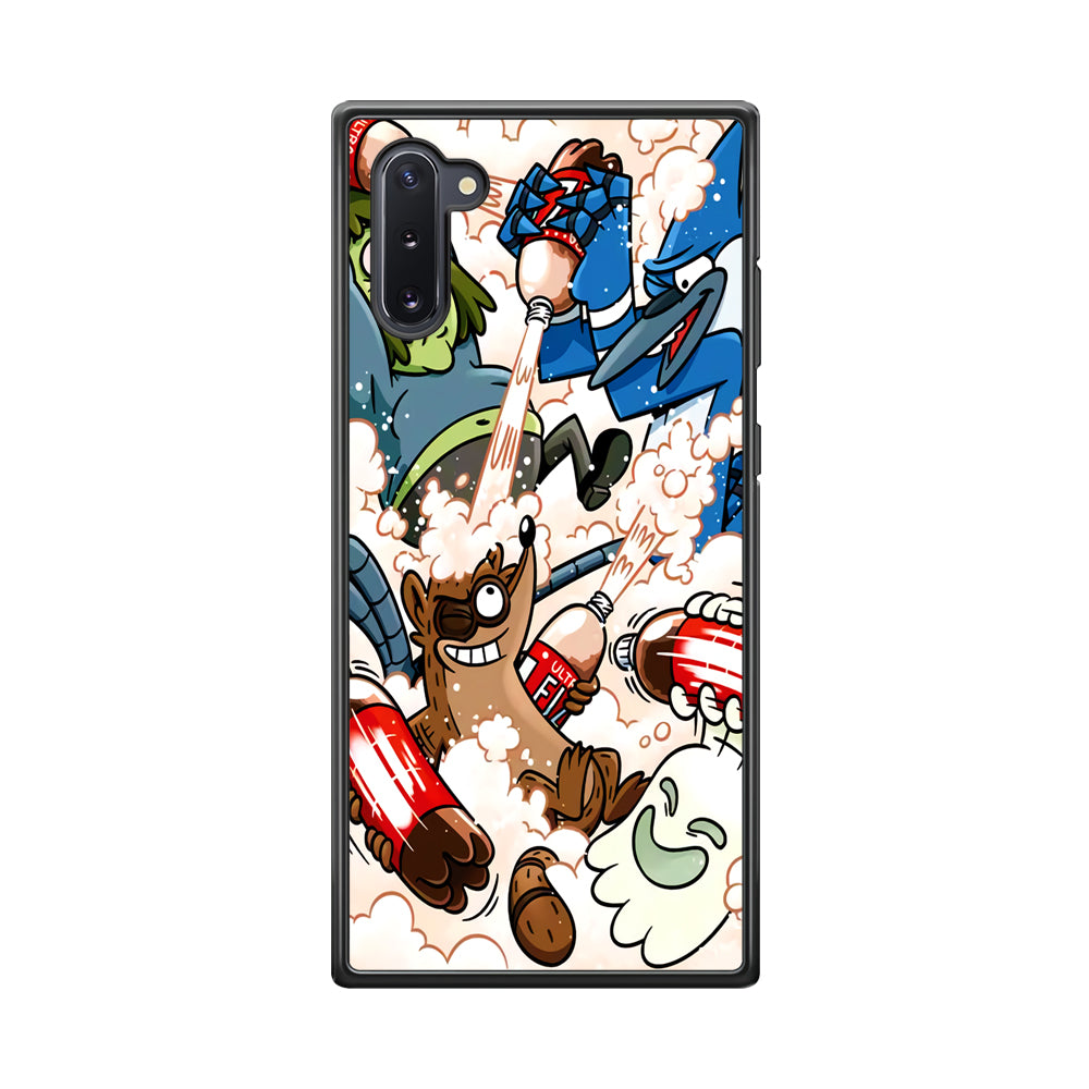 Regular Show Soda Shooter Samsung Galaxy Note 10 Case