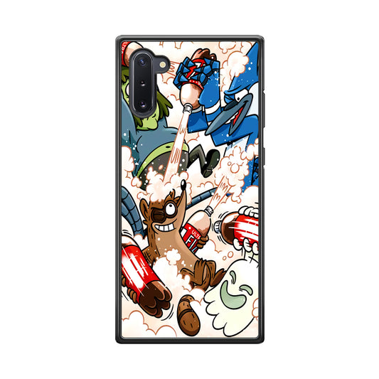 Regular Show Soda Shooter Samsung Galaxy Note 10 Case