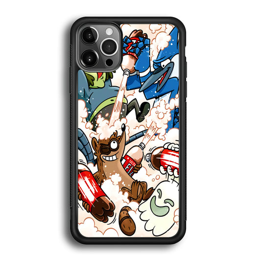 Regular Show Soda Shooter iPhone 12 Pro Case