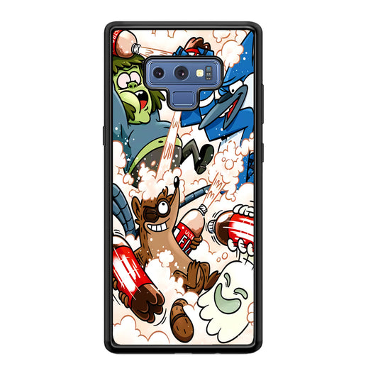 Regular Show Soda Shooter Samsung Galaxy Note 9 Case