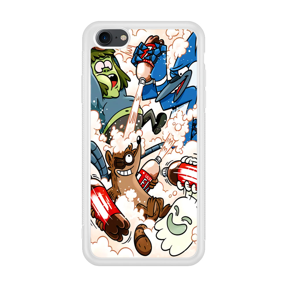 Regular Show Soda Shooter iPhone 8 Case