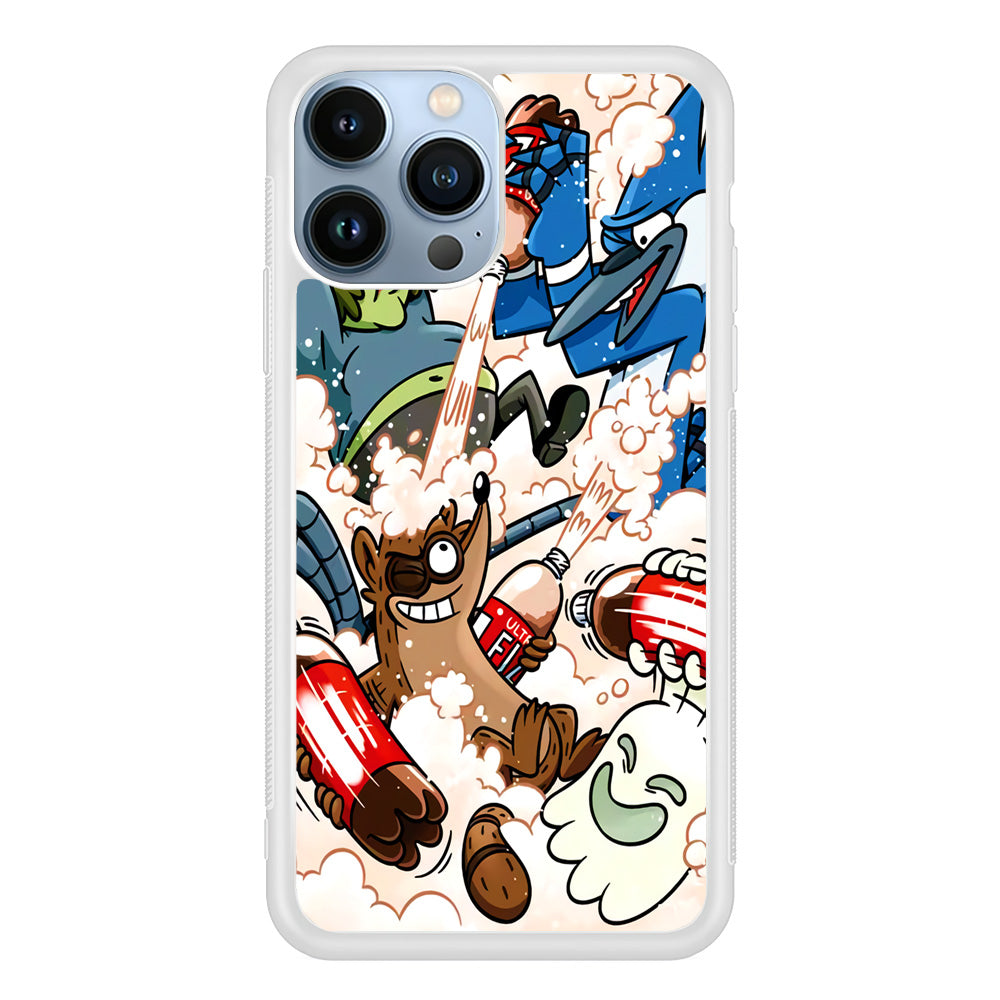 Regular Show Soda Shooter iPhone 13 Pro Max Case