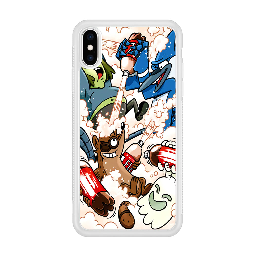 Regular Show Soda Shooter iPhone XS Case