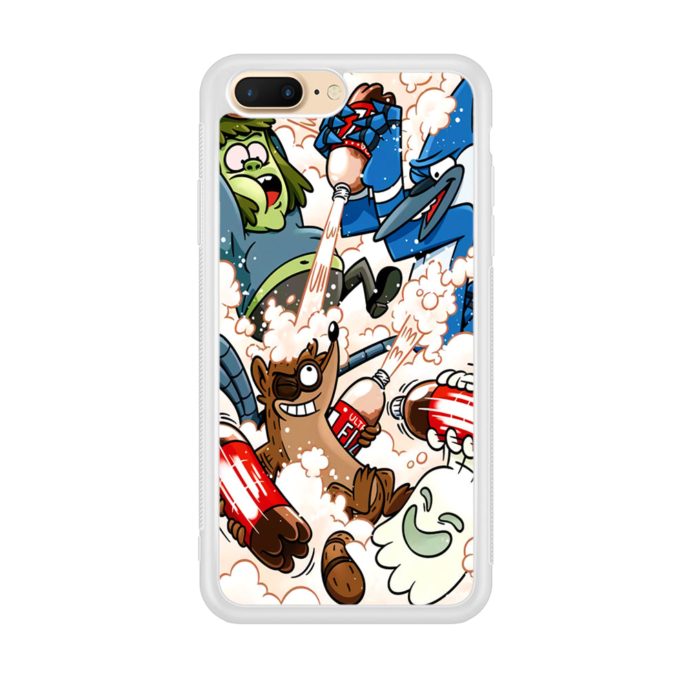 Regular Show Soda Shooter iPhone 8 Plus Case