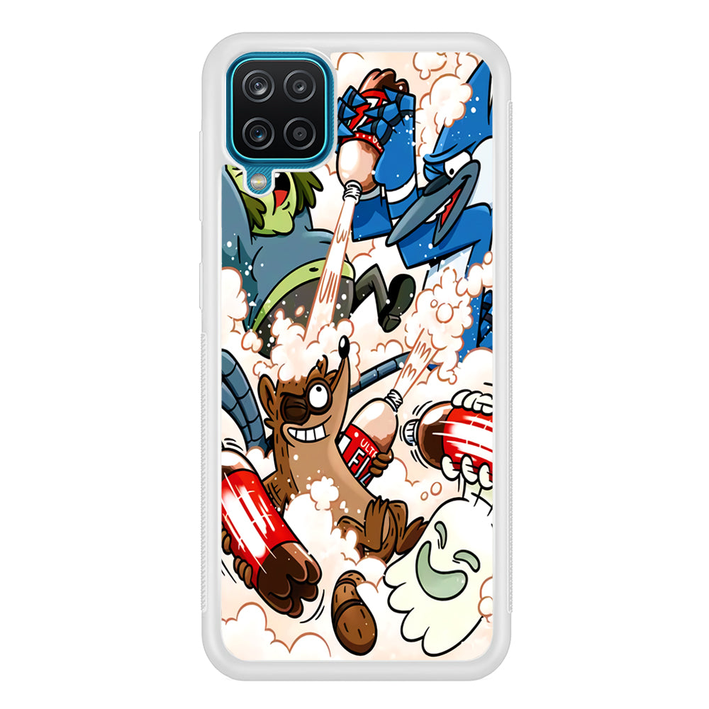 Regular Show Soda Shooter Samsung Galaxy A12 Case