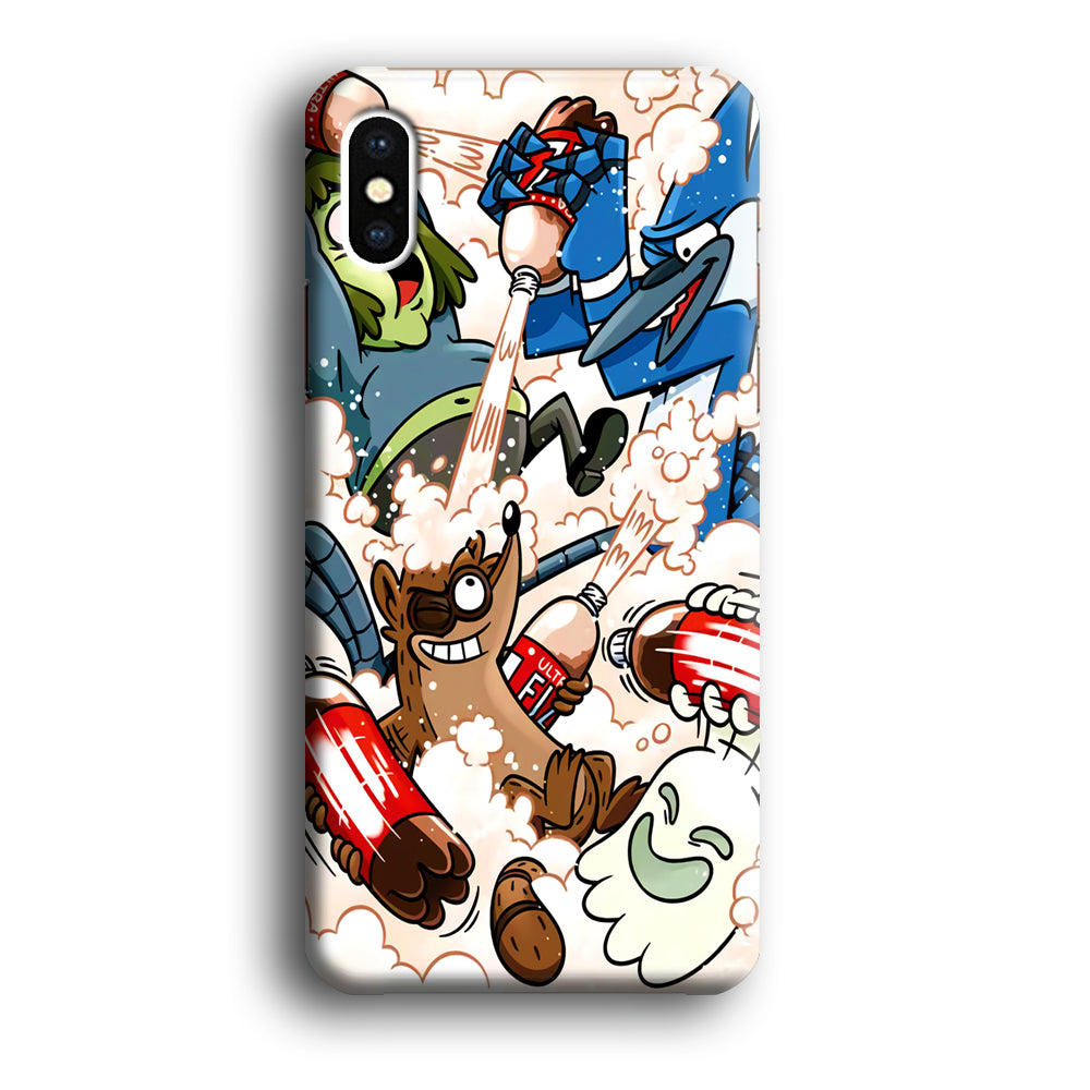 Regular Show Soda Shooter iPhone XS Case