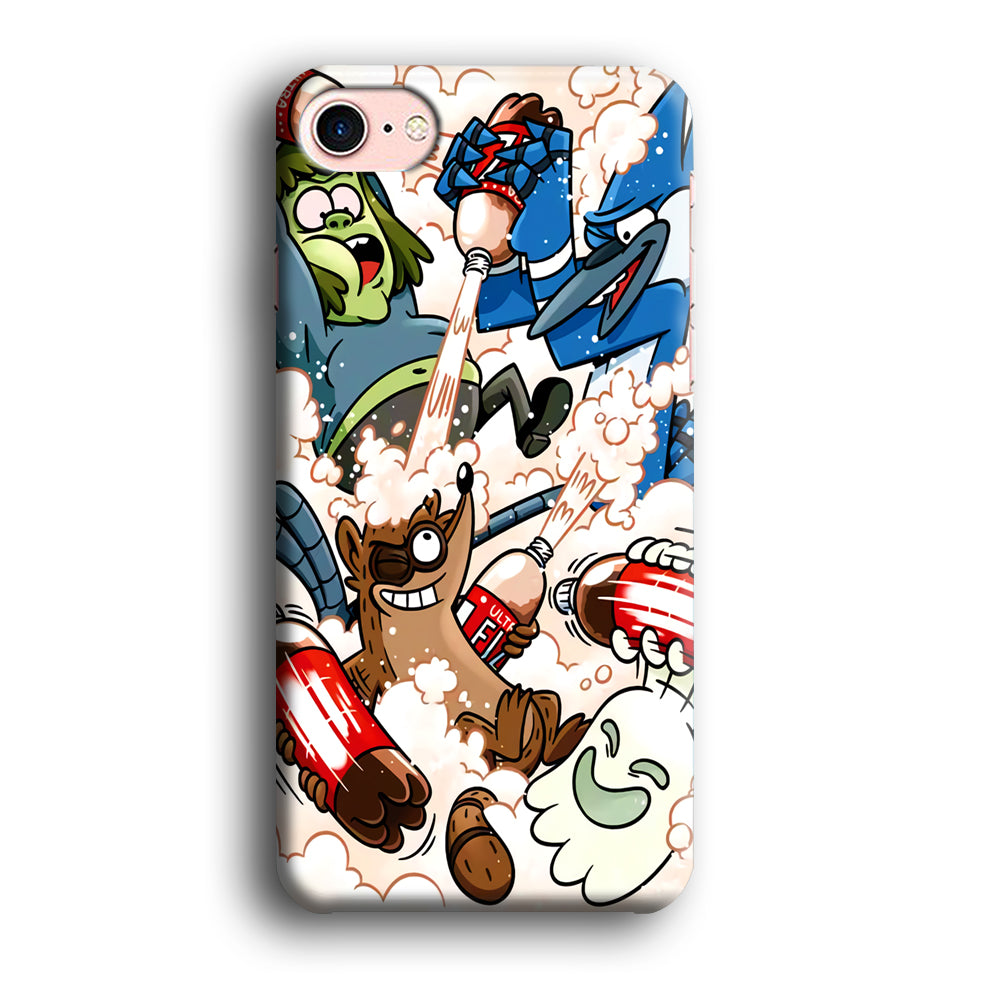 Regular Show Soda Shooter iPhone 8 Case