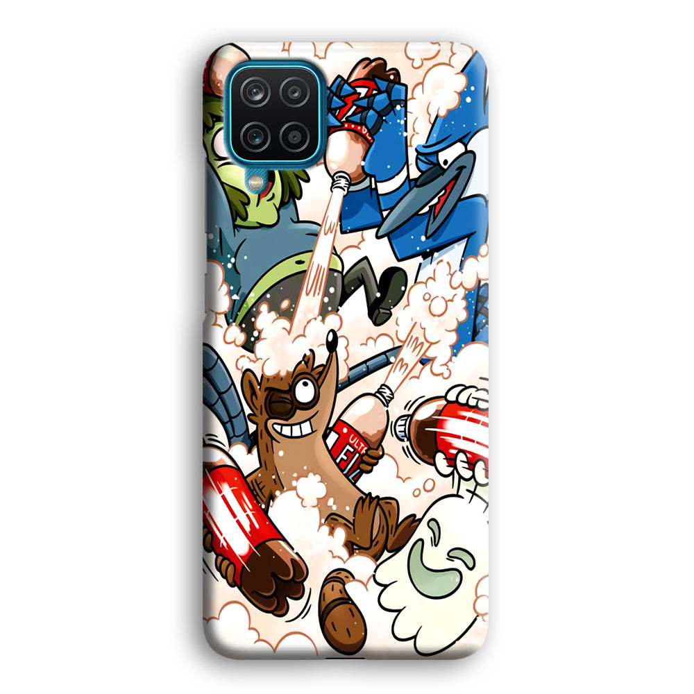 Regular Show Soda Shooter Samsung Galaxy A12 Case