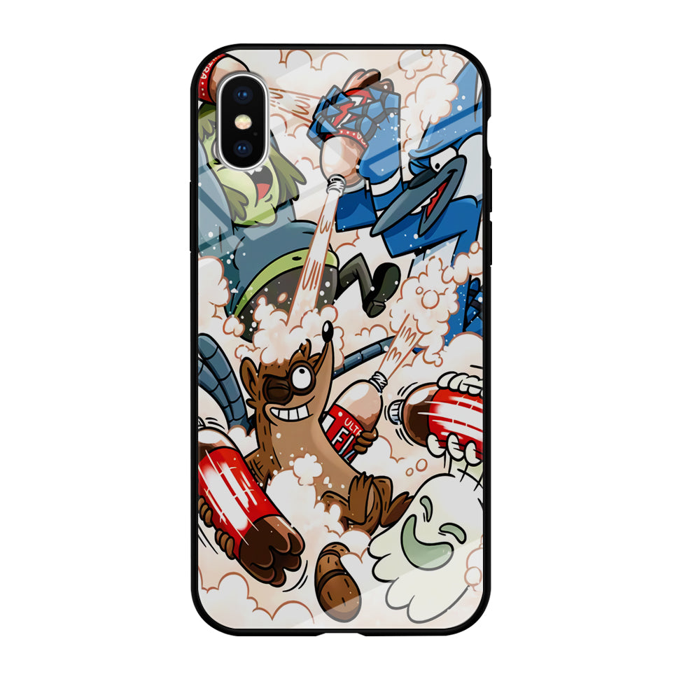 Regular Show Soda Shooter iPhone XS Case