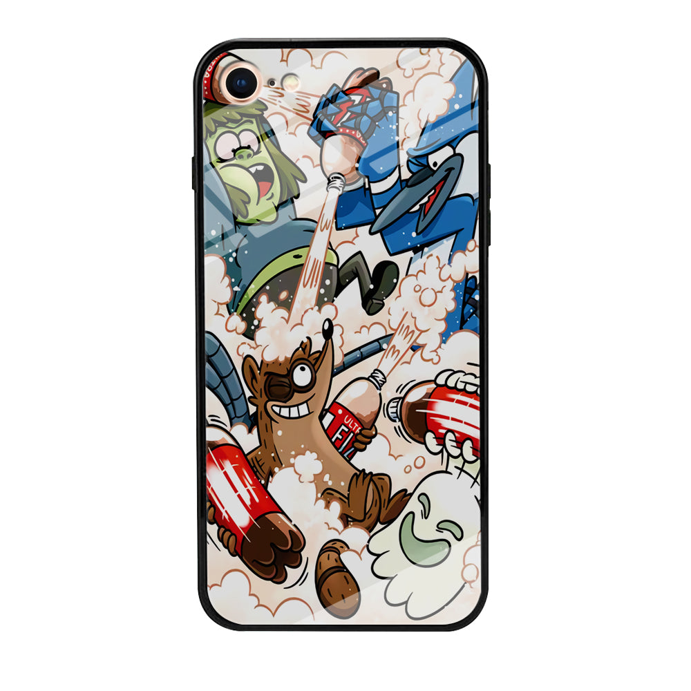 Regular Show Soda Shooter iPhone 8 Case