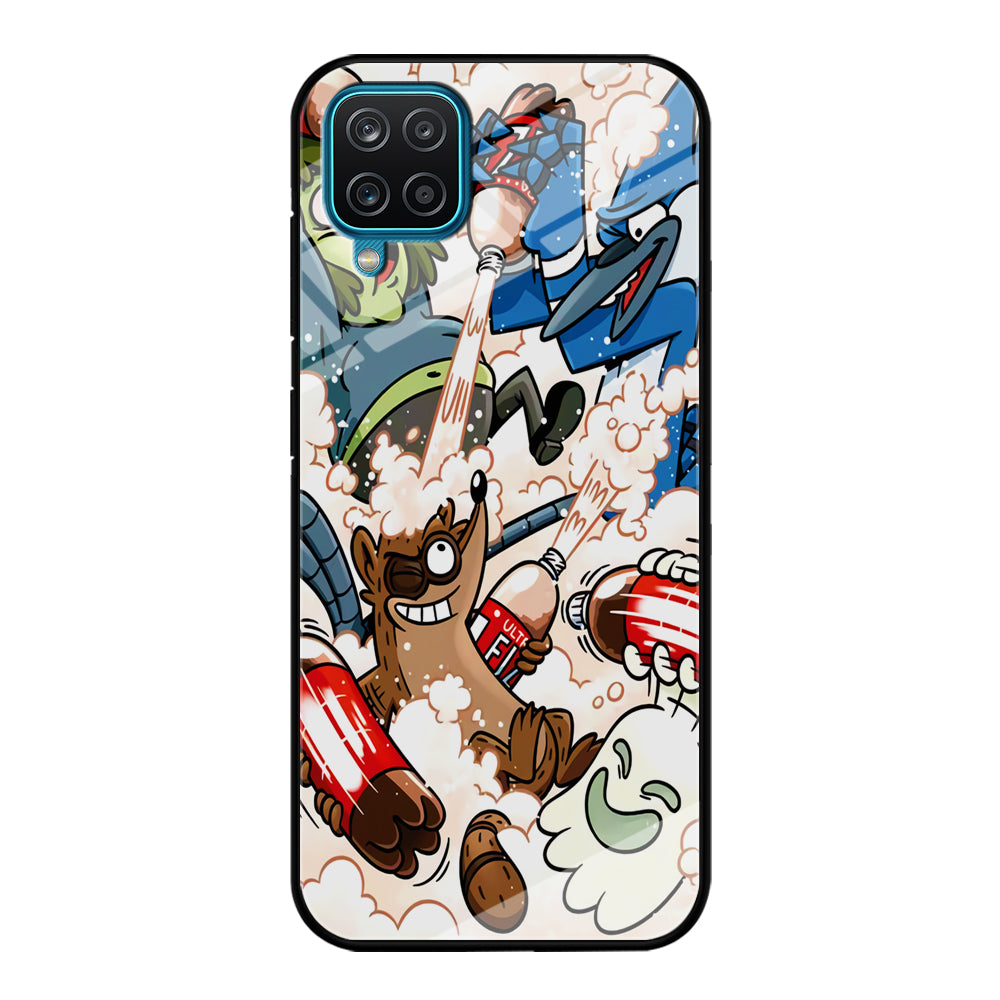 Regular Show Soda Shooter Samsung Galaxy A12 Case