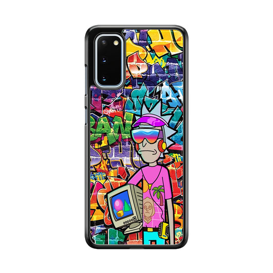 Rick And Morty Hiphop Pitch Samsung Galaxy S20 Case