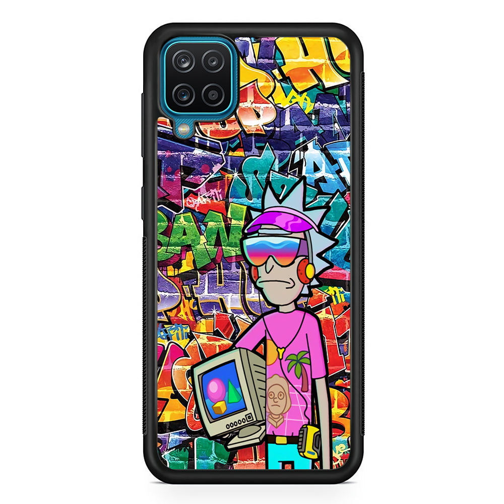 Rick And Morty Hiphop Pitch Samsung Galaxy A12 Case