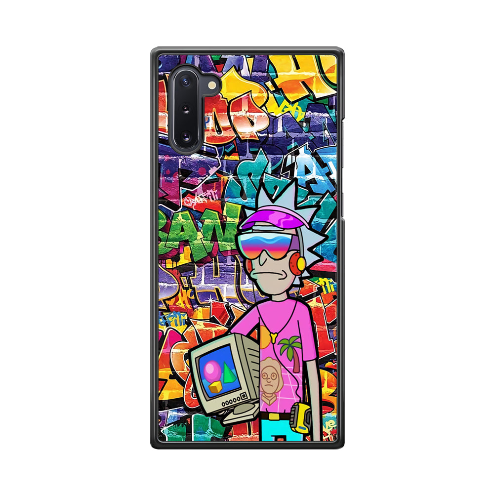 Rick And Morty Hiphop Pitch Samsung Galaxy Note 10 Case