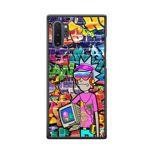 Rick And Morty Hiphop Pitch Samsung Galaxy Note 10 Plus Case