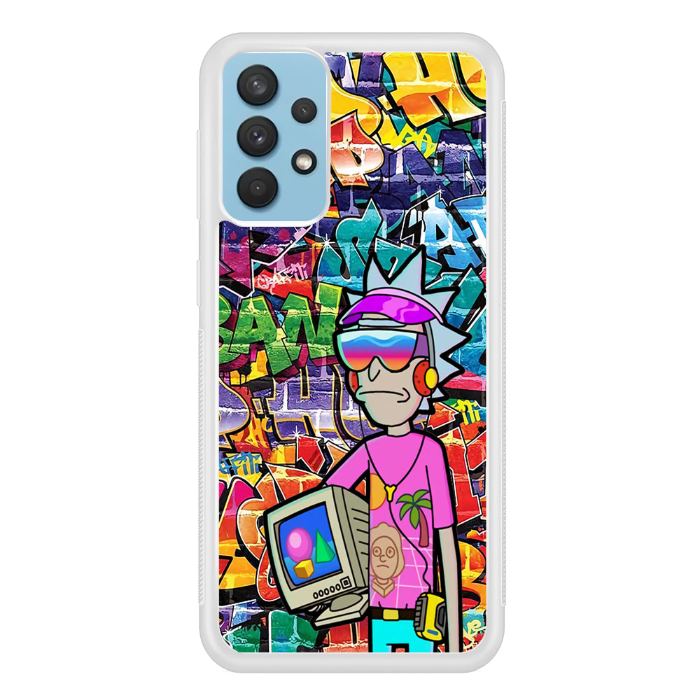 Rick And Morty Hiphop Pitch Samsung Galaxy A32 Case