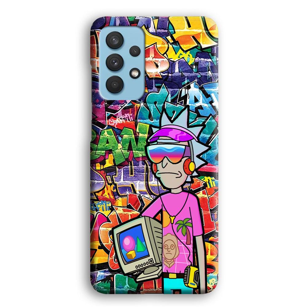 Rick And Morty Hiphop Pitch Samsung Galaxy A32 Case