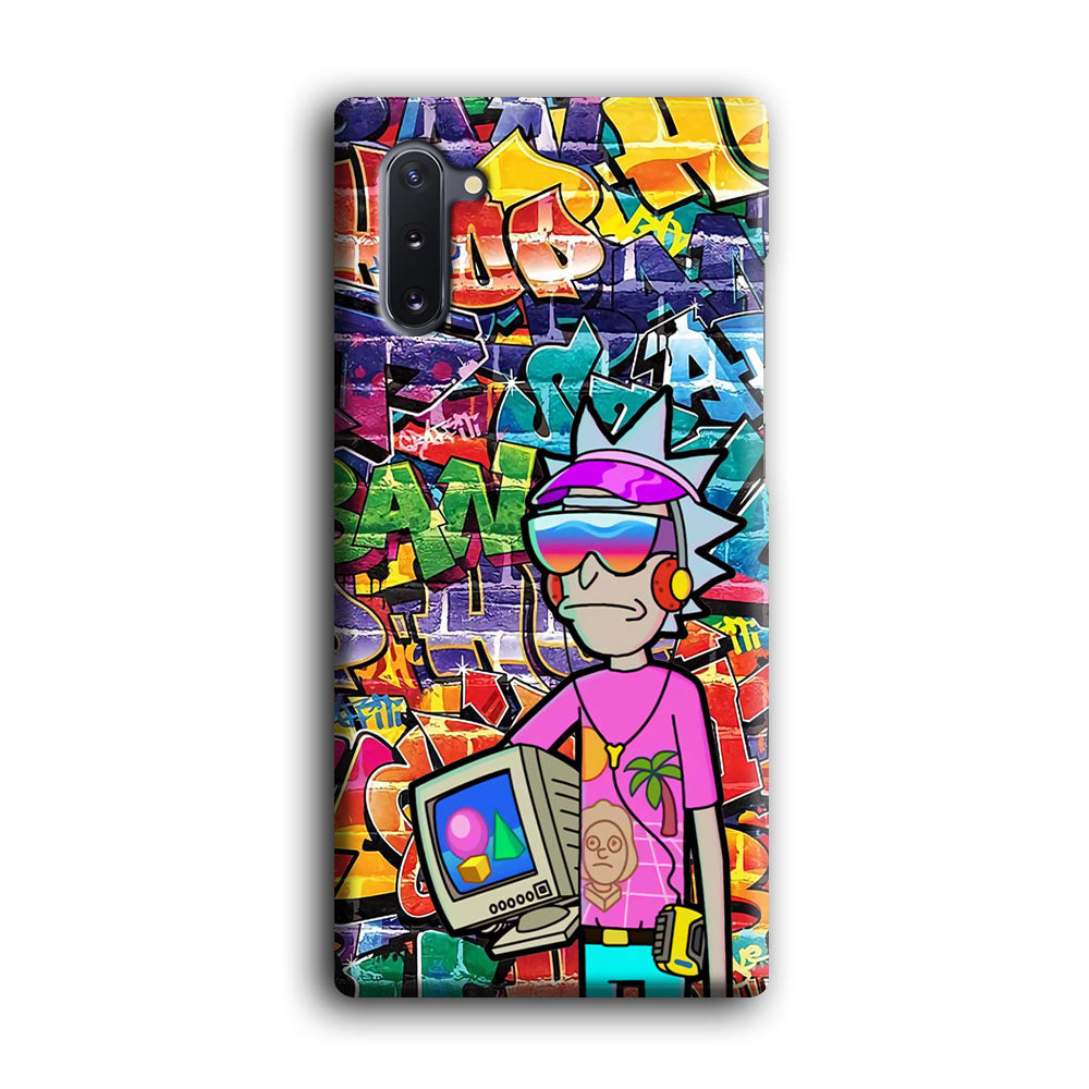 Rick And Morty Hiphop Pitch Samsung Galaxy Note 10 Case