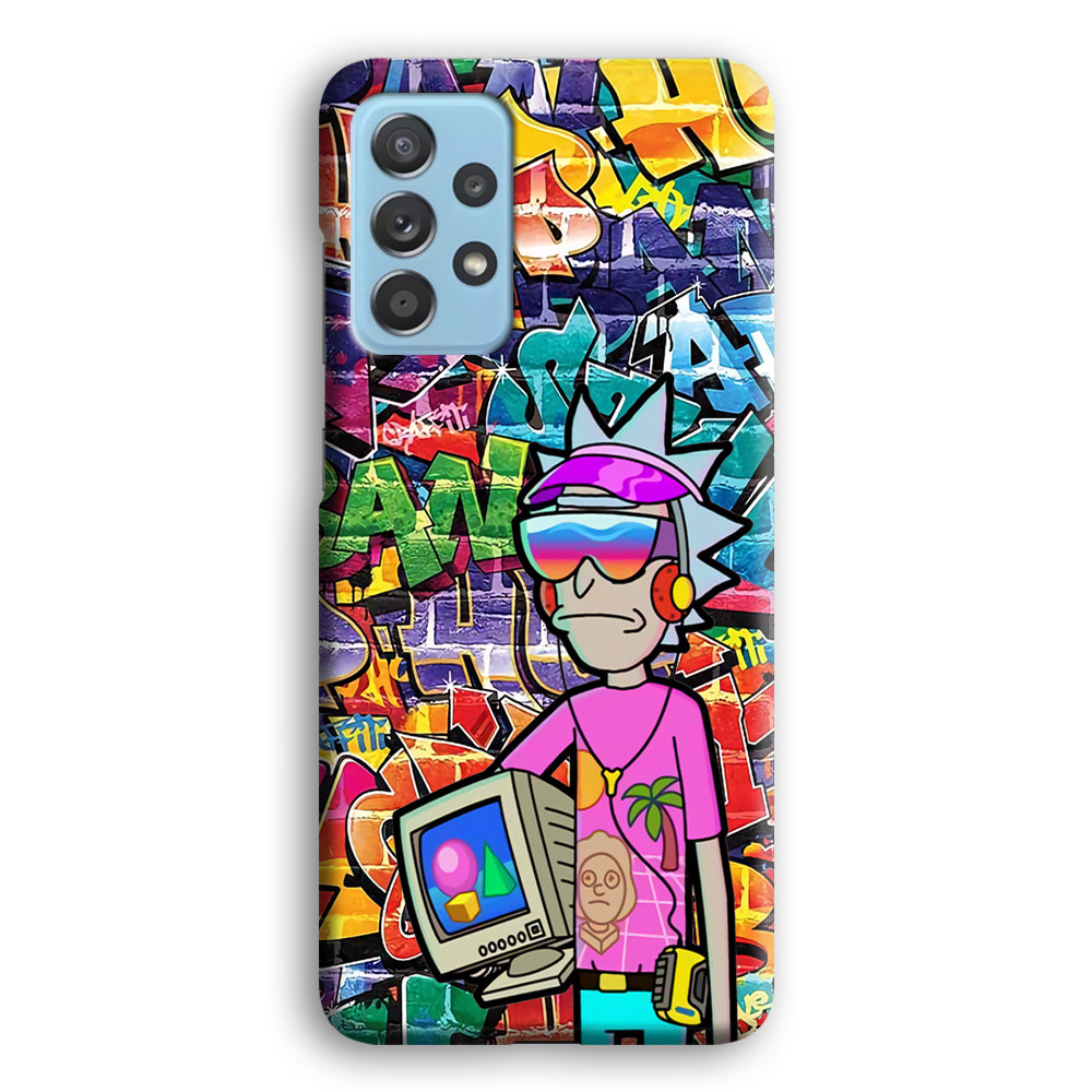 Rick And Morty Hiphop Pitch Samsung Galaxy A72 Case