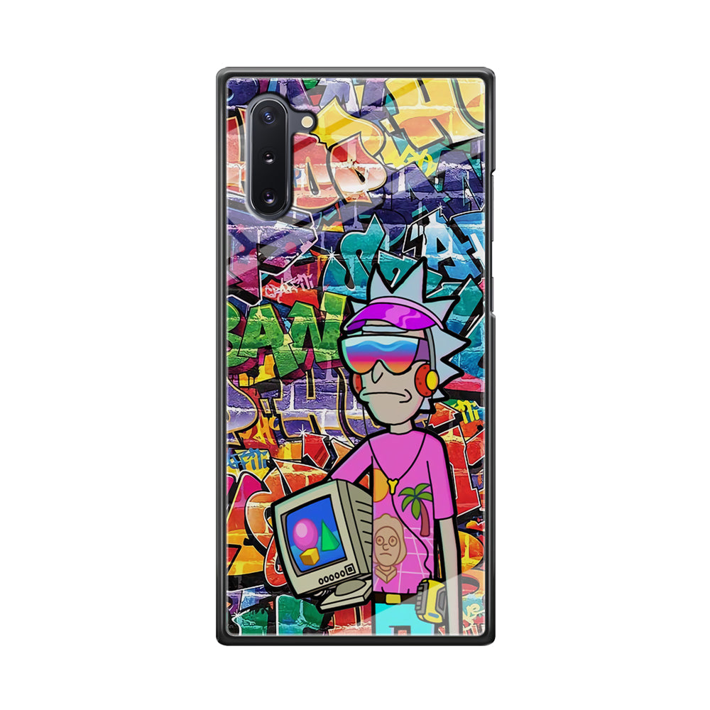 Rick And Morty Hiphop Pitch Samsung Galaxy Note 10 Case