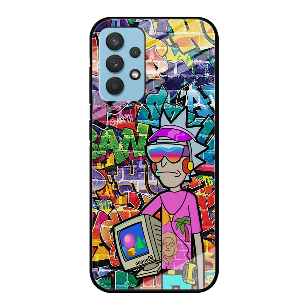 Rick And Morty Hiphop Pitch Samsung Galaxy A32 Case