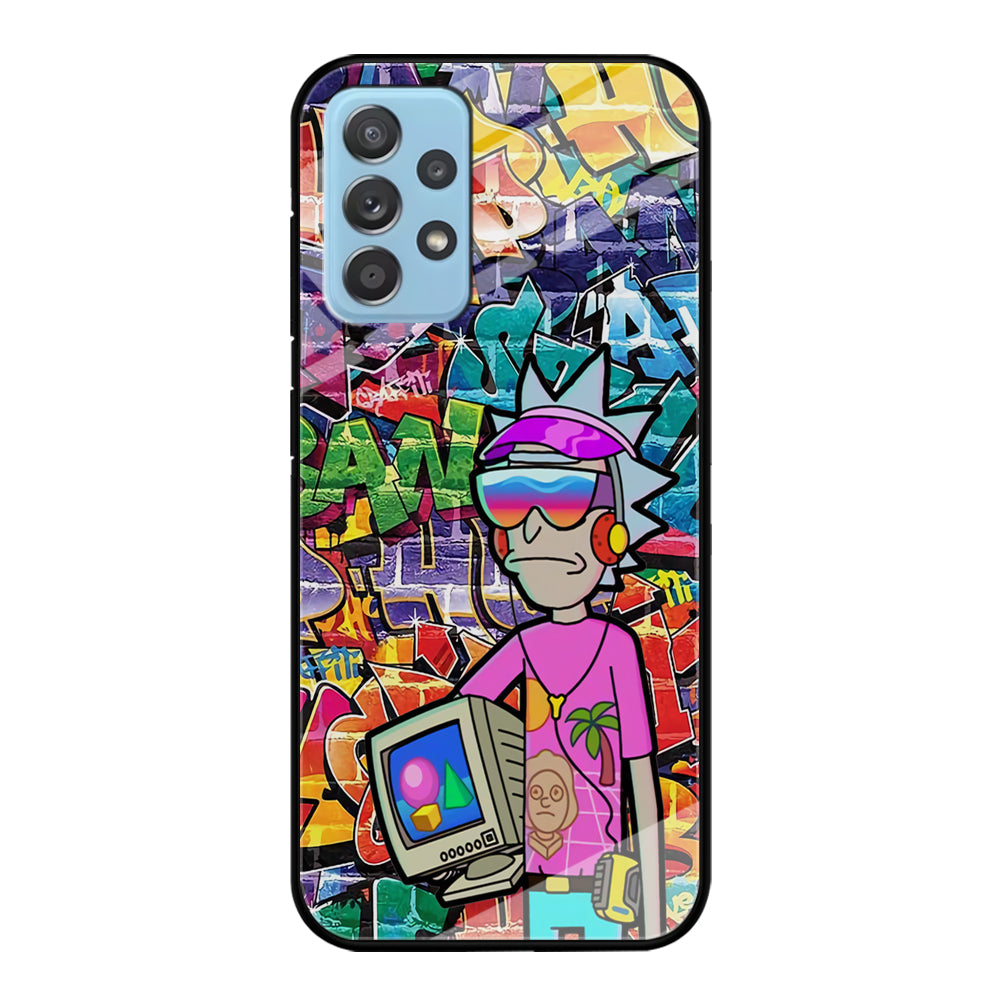Rick And Morty Hiphop Pitch Samsung Galaxy A72 Case