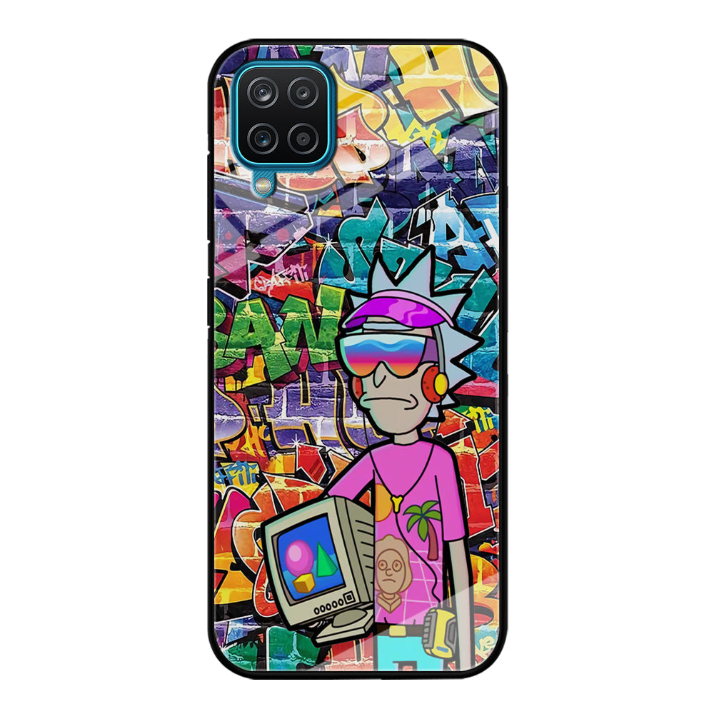 Rick And Morty Hiphop Pitch Samsung Galaxy A12 Case