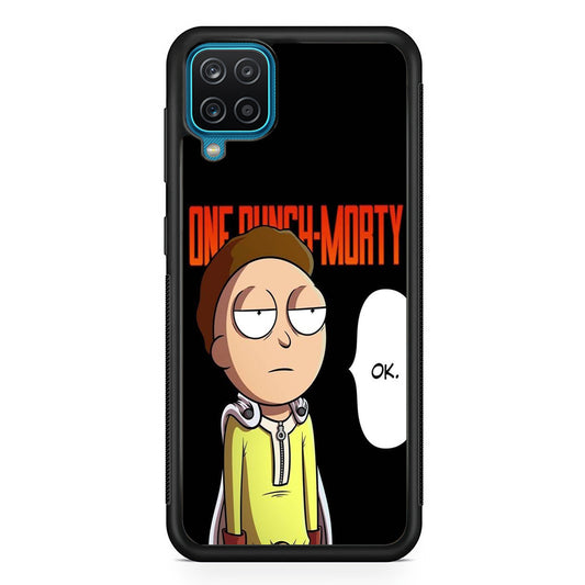 Rick And Morty One Touch Morty Samsung Galaxy A12 Case