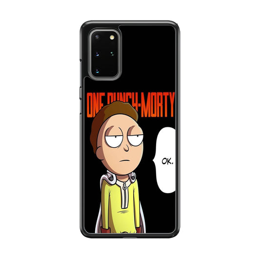 Rick And Morty One Touch Morty Samsung Galaxy S20 Plus Case