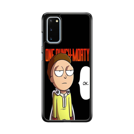 Rick And Morty One Touch Morty Samsung Galaxy S20 Case