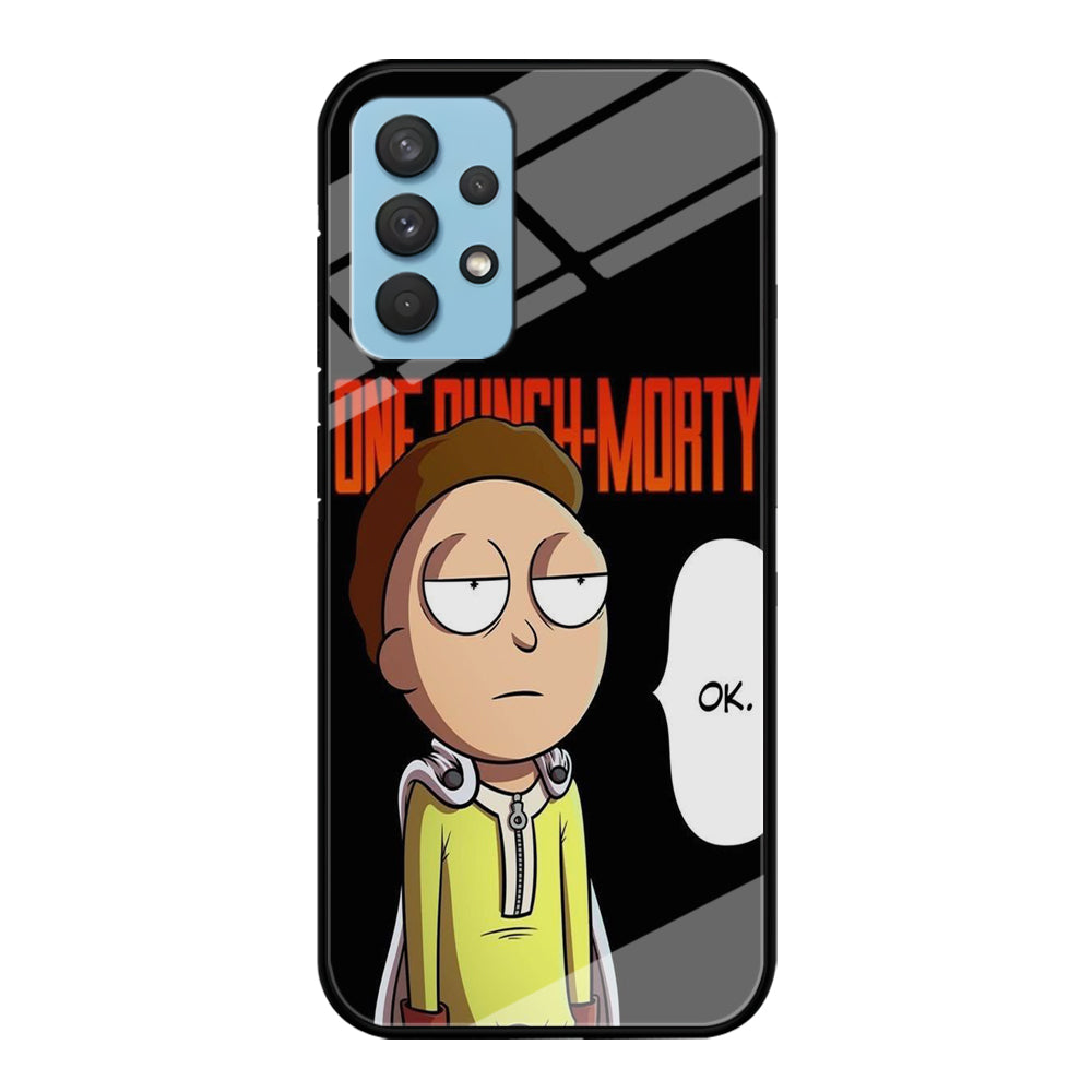 Rick And Morty One Touch Morty Samsung Galaxy A32 Case