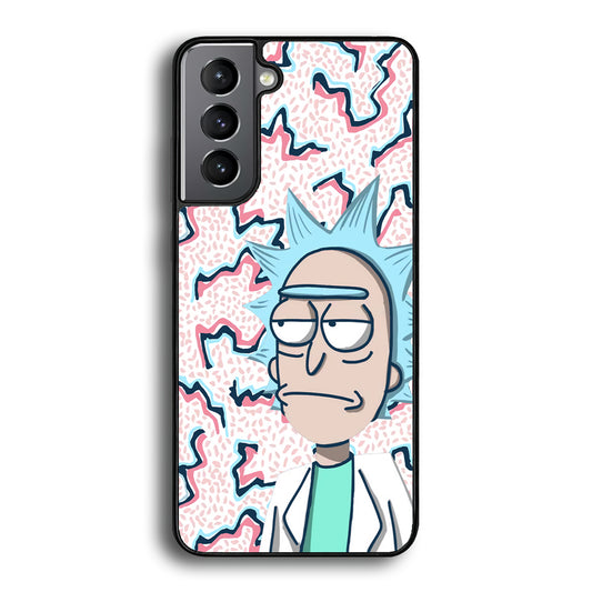 Rick Flat Stare Samsung Galaxy S21 Plus Case - Carneyforia