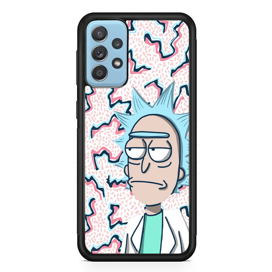Rick Flat Stare Samsung Galaxy A72 Case