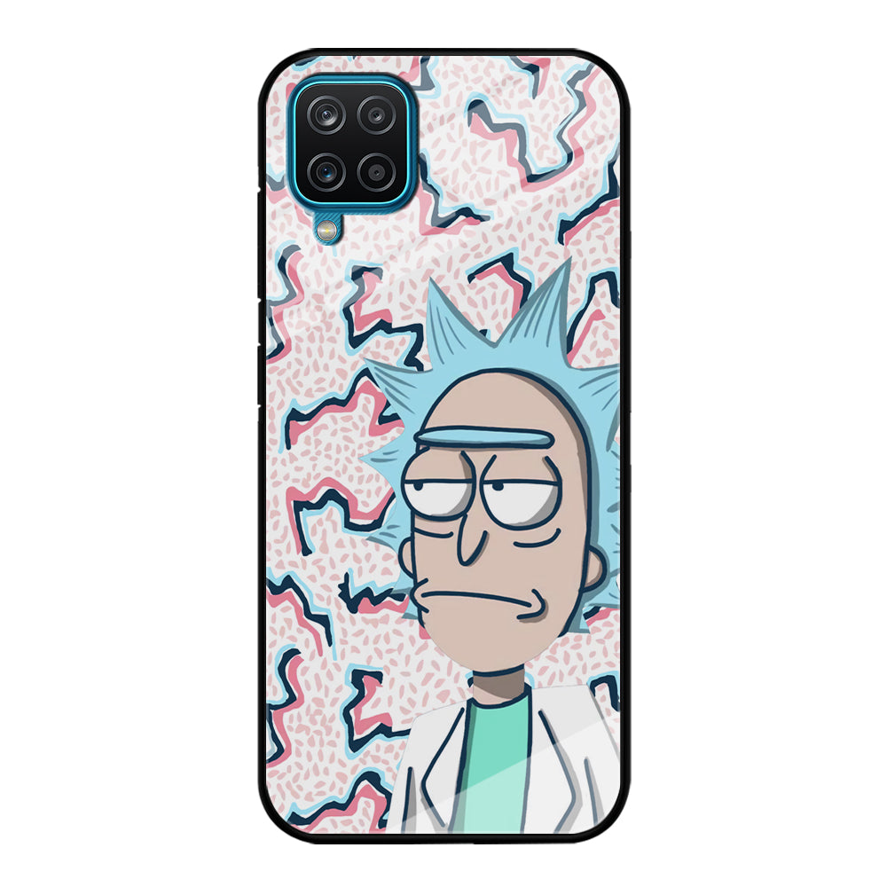 Rick Flat Stare Samsung Galaxy A12 Case