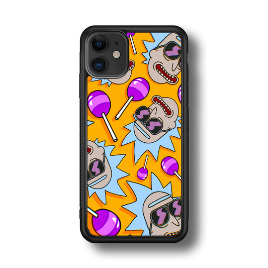 Rick Lolipop Doodle iPhone 11 Case