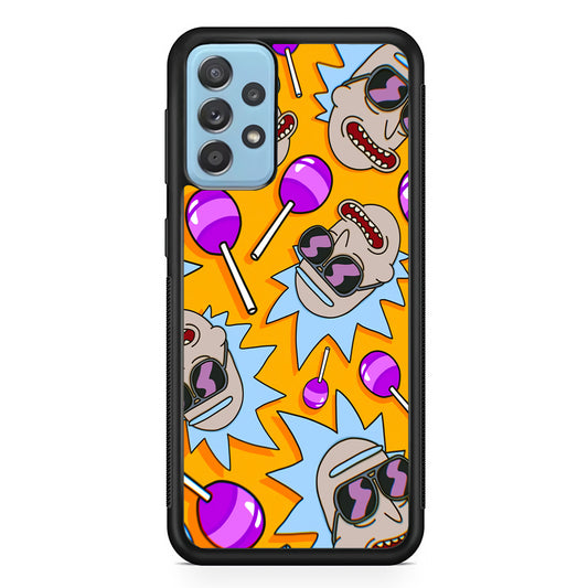 Rick Lolipop Doodle Samsung Galaxy A52 Case