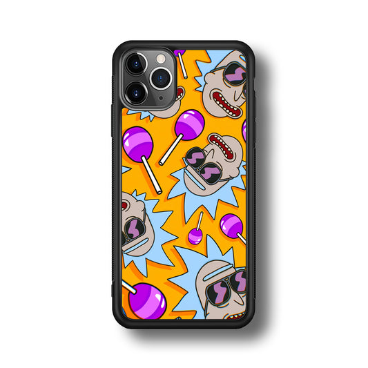 Rick Lolipop Doodle iPhone 11 Pro Max Case