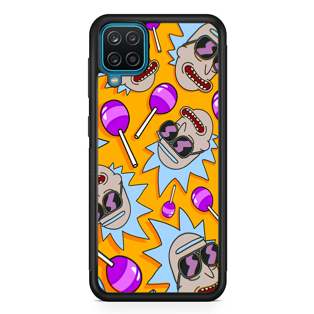 Rick Lolipop Doodle Samsung Galaxy A12 Case