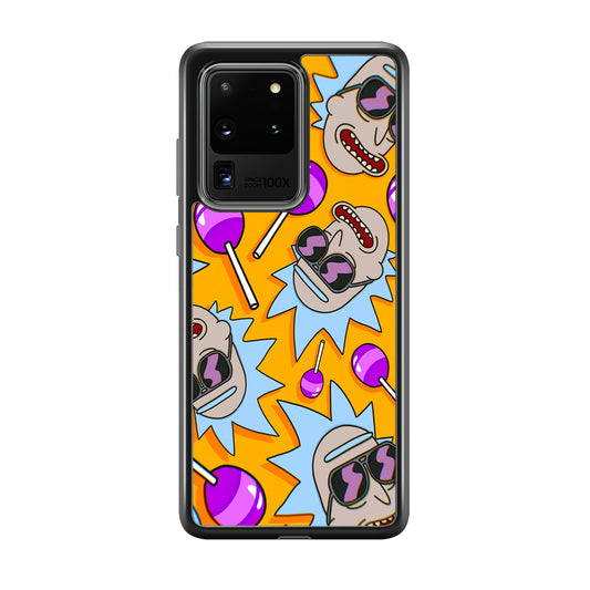 Rick Lolipop Doodle Samsung Galaxy S20 Ultra Case