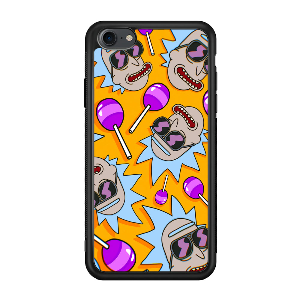 Rick Lolipop Doodle iPhone 8 Case