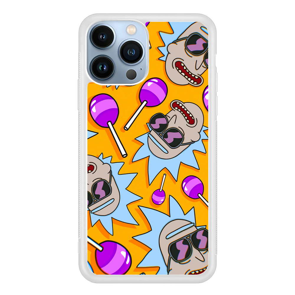 Rick Lolipop Doodle iPhone 13 Pro Max Case