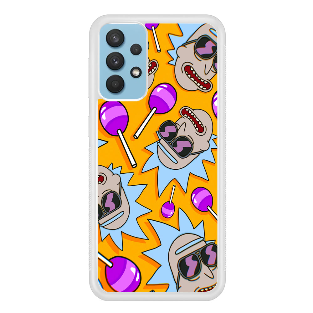 Rick Lolipop Doodle Samsung Galaxy A32 Case