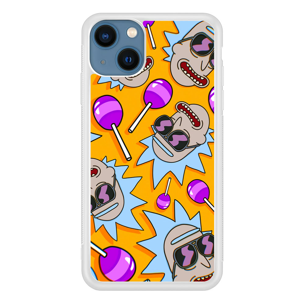 Rick Lolipop Doodle iPhone 13 Case