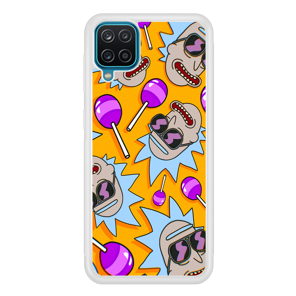 Rick Lolipop Doodle Samsung Galaxy A12 Case