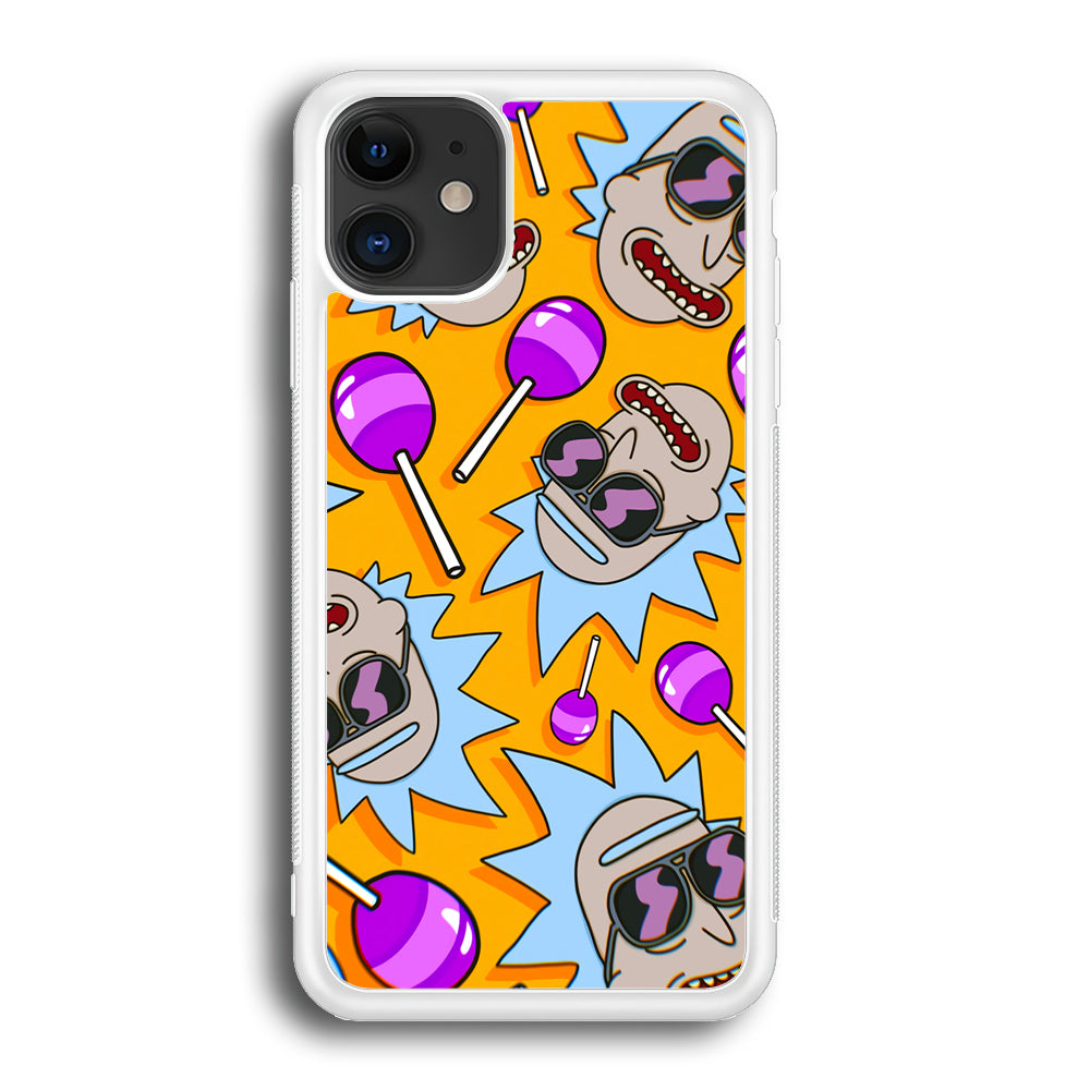 Rick Lolipop Doodle iPhone 12 Case