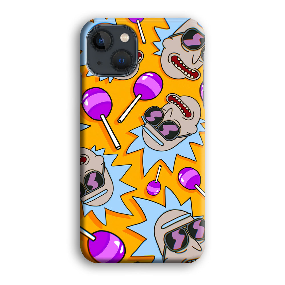 Rick Lolipop Doodle iPhone 13 Case