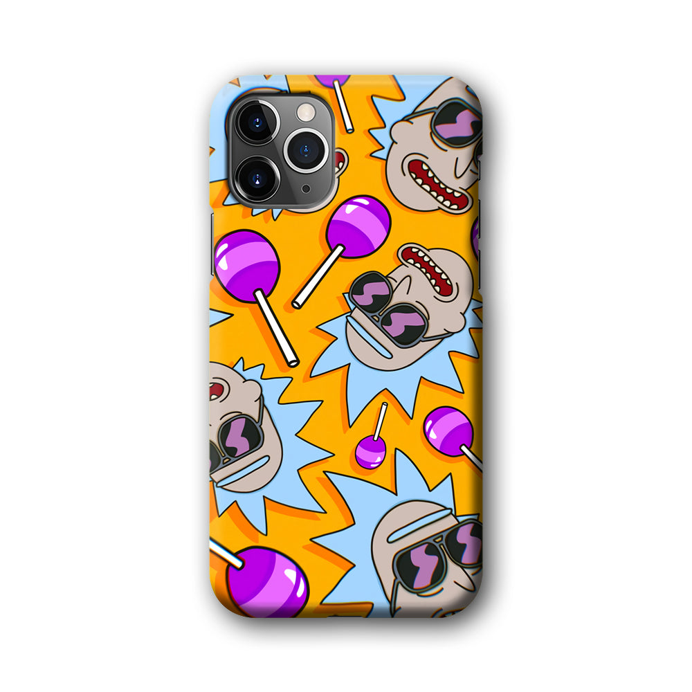 Rick Lolipop Doodle iPhone 11 Pro Case