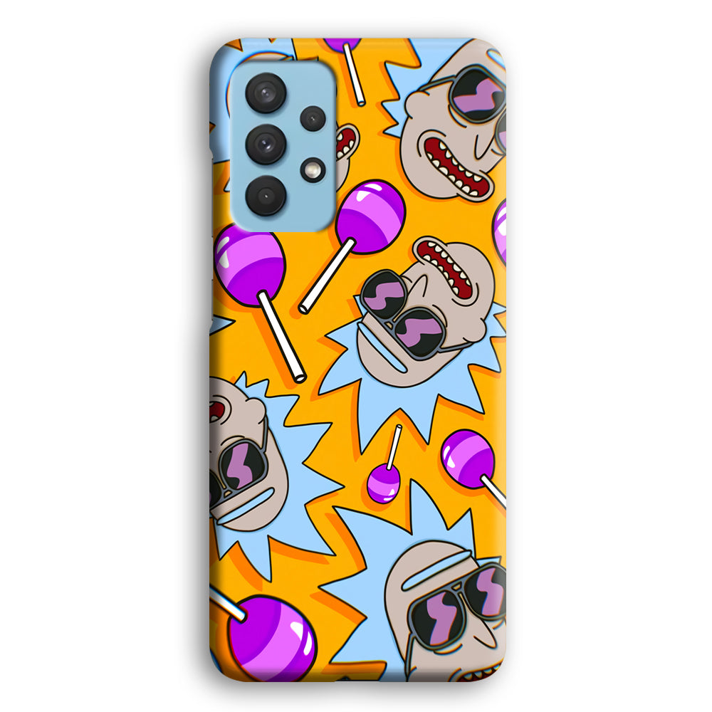 Rick Lolipop Doodle Samsung Galaxy A32 Case