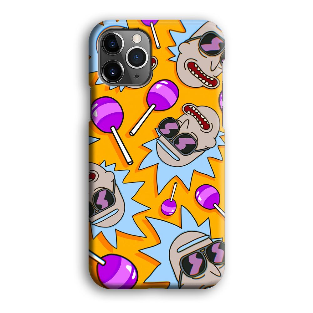 Rick Lolipop Doodle iPhone 12 Pro Case